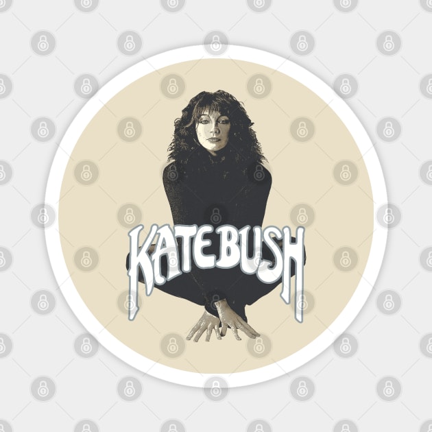 Kate Bush Fanart Design Magnet by Bingung Mikir Nama Design